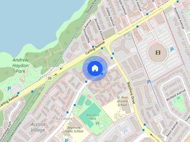 Apartment for rent in Bay, Ottawa
