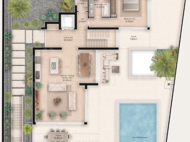 Casa en venta en La Caldera, Adeje