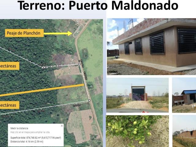 Terreno venta en Madre De Dios