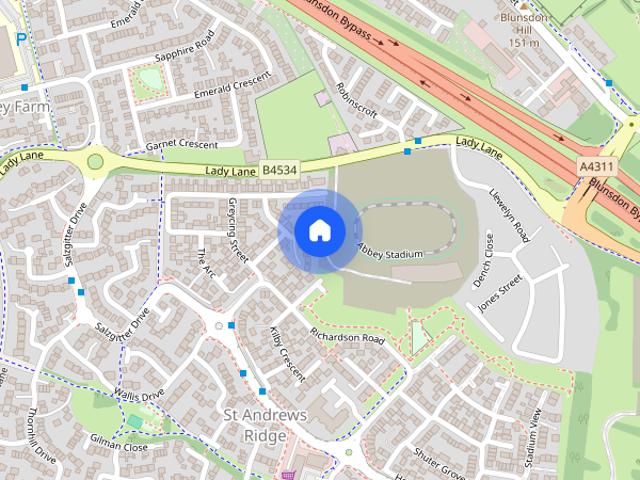 House for rent in St Andrews Ridge, Abbey Mead
