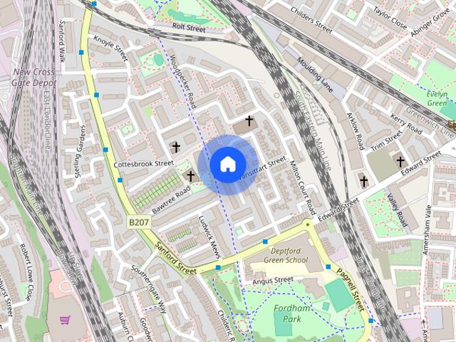 Apartment for rent in London Borough of Lewisham, Cat Hill