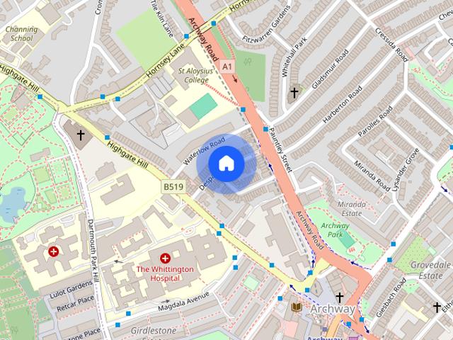 Apartment for rent in Archway, Greater London