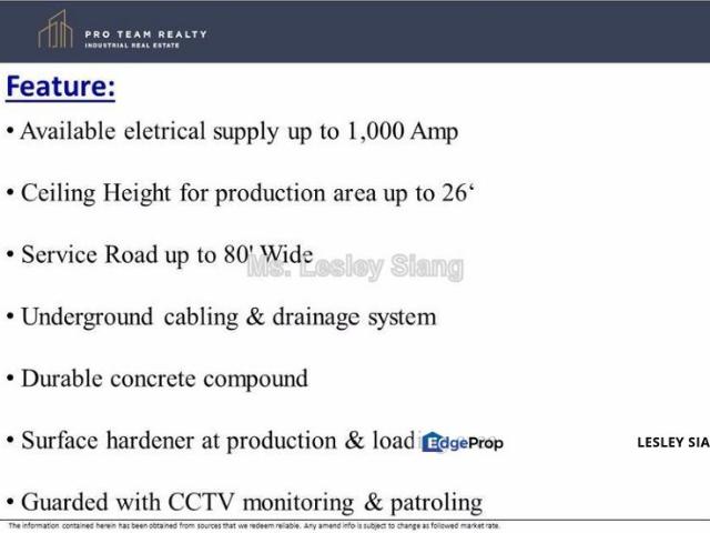 Warehouse for sale in Johore Bahru, Johor