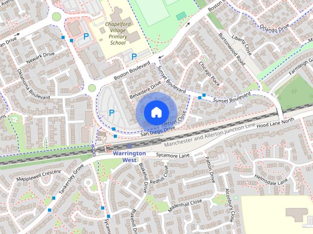 House for rent in Chapelford, Warrington