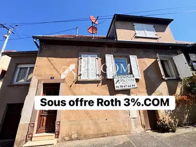 Maison vente à Dettwiller, Collectivité européenne d'Alsace