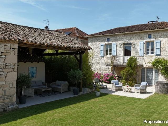 Maison vente à Cahors, Saint-matré