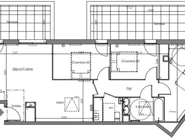 Appartement vente à Lesparre-Médoc, Salaunes