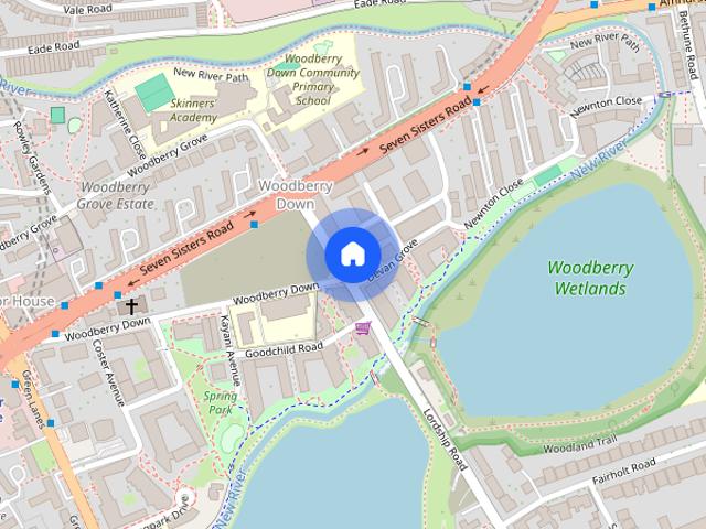 Apartment for rent in Woodberry Down, Greater London