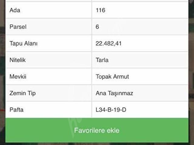 Develi, Kayseri içerisinde satılık Arsa