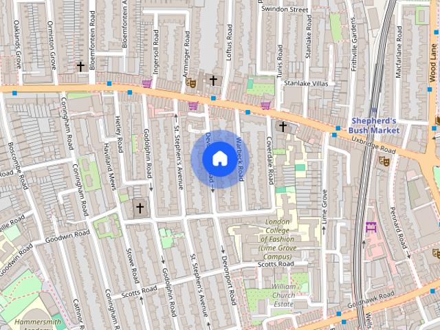 Apartment for rent in London Borough of Hammersmith and Fulham, Greater London
