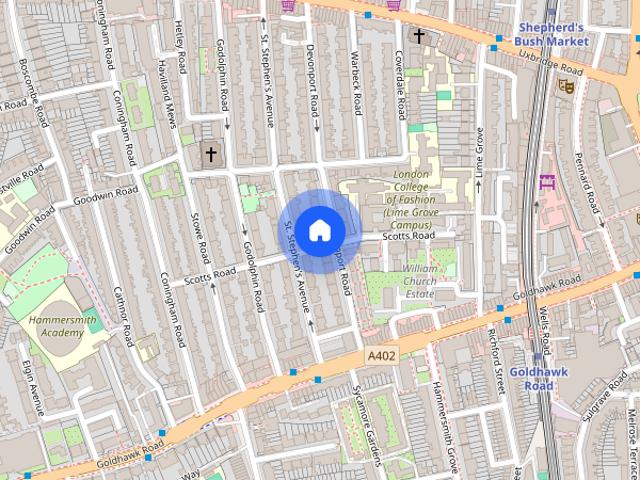 House for rent in London Borough of Hammersmith and Fulham, Greater London