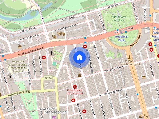 Apartment for rent in East Marylebone, Marylebone