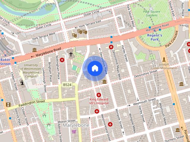 Apartment for rent in Marylebone, Isle Of Man