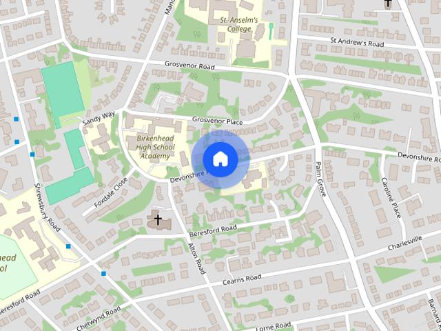 Apartment for rent in Claughton, Oxton