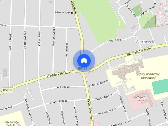 Apartment for rent in Warbreck, Blackpool