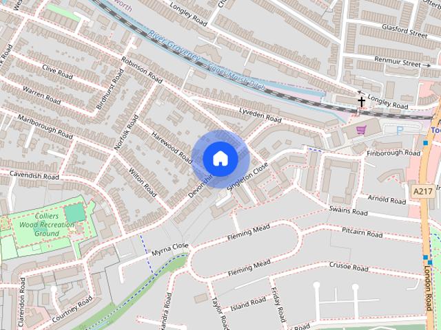 House for rent in London Borough of Merton, Collier's Wood