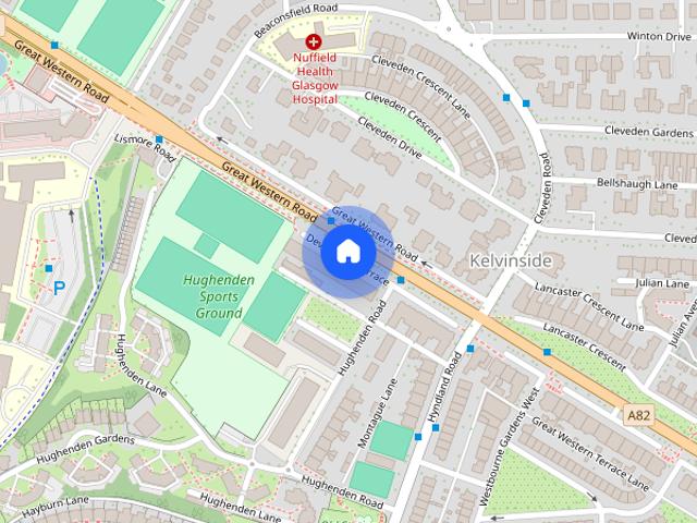 Apartment for rent in Kelvinside, Scotland