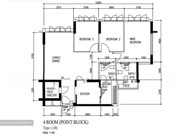 Detached House for sale in 23 North West