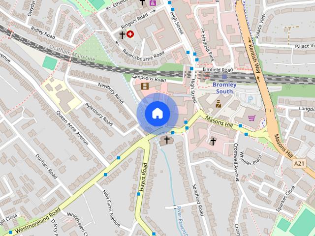 Apartment for rent in Widmore, Greater London