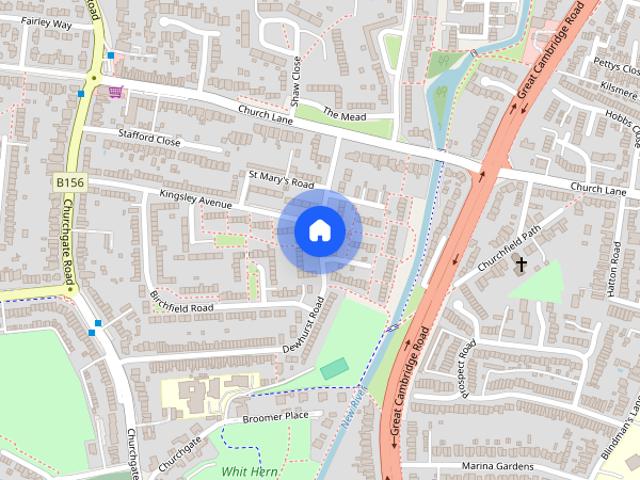 House for rent in Churchgate, Broxbourne