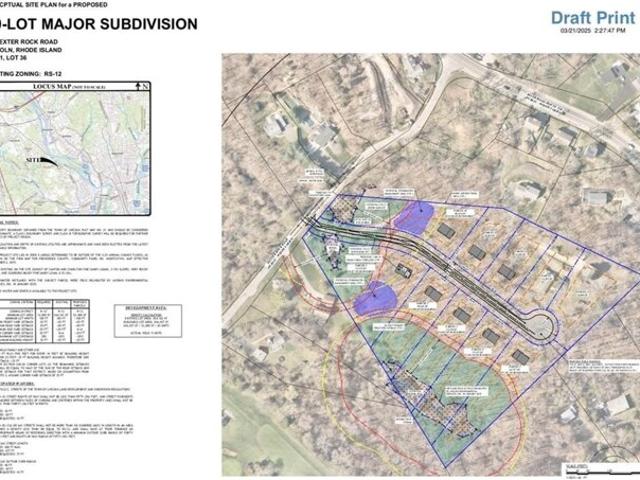 Land for sale in Lincoln, Rhode Island