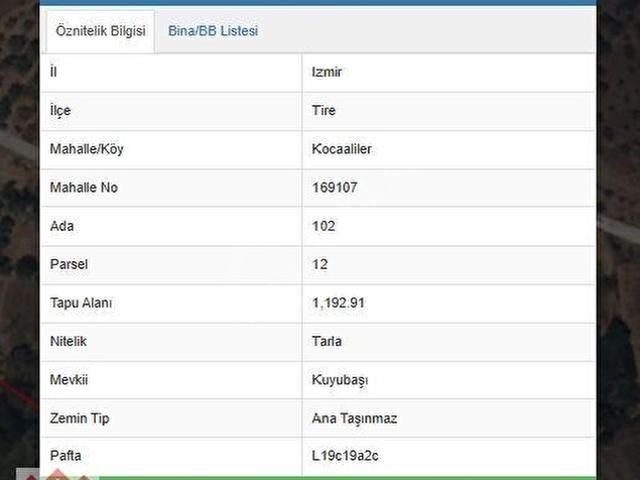 Ödemiş, İzmir içerisinde satılık Arsa