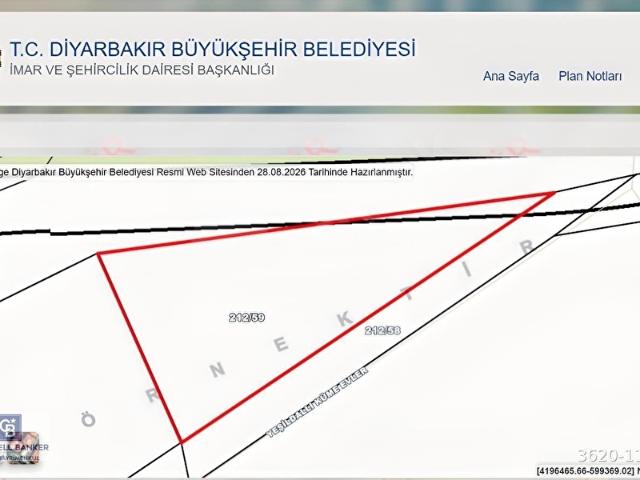 Bağlar, Diyarbakir içerisinde satılık Arsa