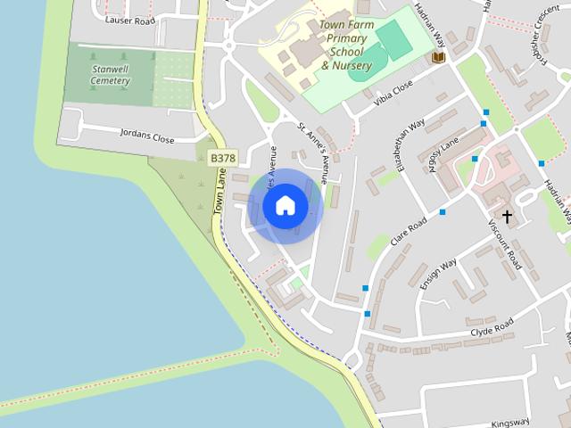 House for rent in Lower Halliford, Surrey