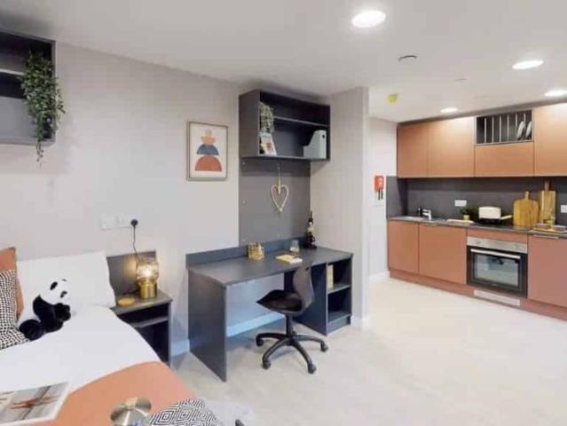 Studio for rent in Woodhouse, Leeds