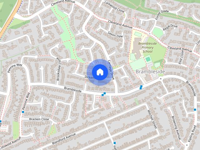 House for rent in Brambleside, Kettering