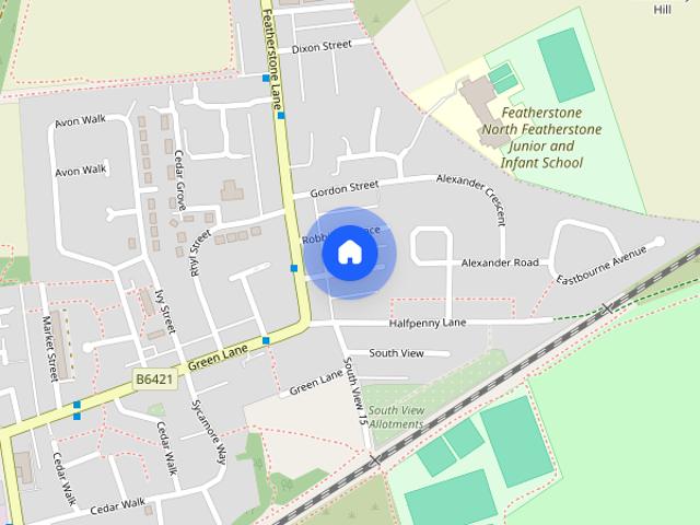 House for rent in Featherstone, North Featherstone