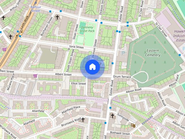 Apartment for rent in Hillside, Leith