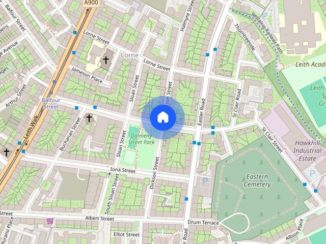 Apartment for rent in Hillside, Leith