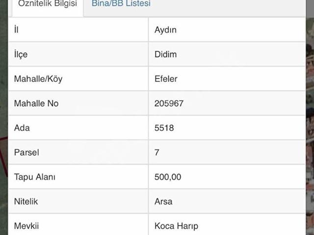 Didim, Aydin içerisinde satılık Arsa