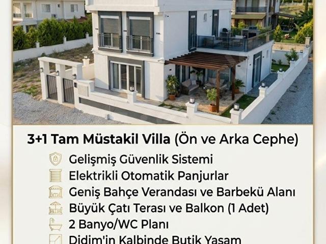 Hisar, Didim içerisinde satılık Villa