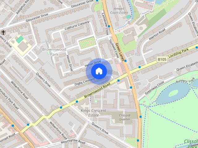 Apartment for rent in Finsbury Park, Stoke Newington
