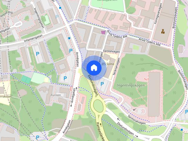 Lägenhet hyra i Solna, Stockholm