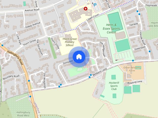 Room for rent in Hockerill, Colliers End
