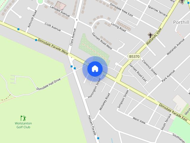 House for rent in Porthill, Newcastle-under-Lyme