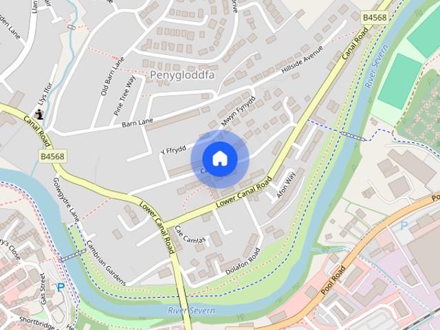 House for rent in Newtown, Wales
