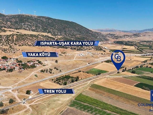 Yakaköy, Dinar içerisinde satılık Arsa