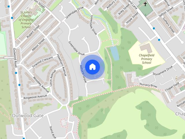 Apartment for rent in Outwood Gate, Bury
