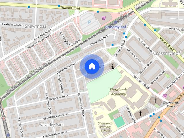 Apartment for rent in Shawmoss, Shawlands