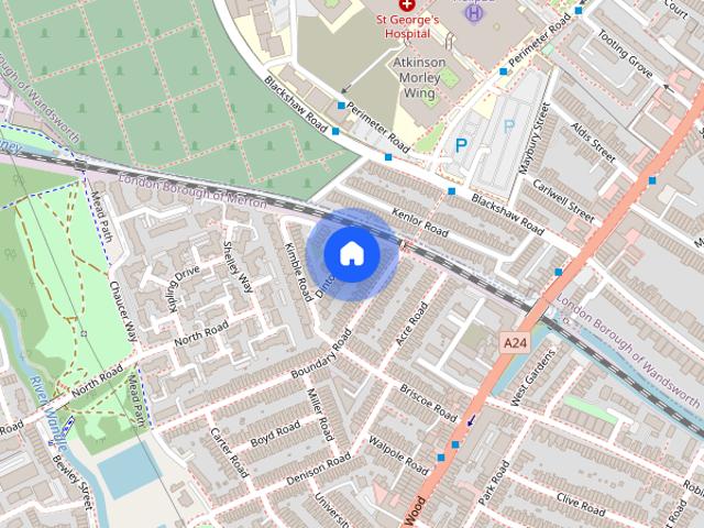 House for rent in London Borough of Merton, Greater London