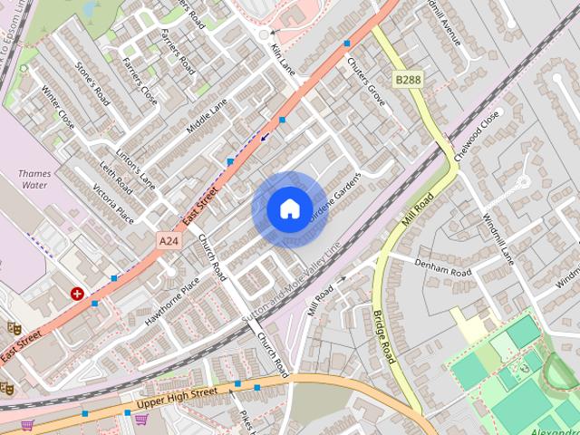 Room for rent in Epsom, Surrey