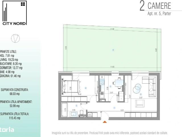 Apartament vânzări în Tunari, București