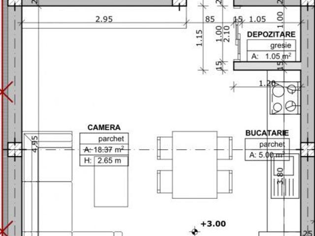 Apartament vânzări în Mosnita Noua