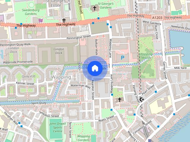 Apartment for rent in St. George in the East, Cat Hill