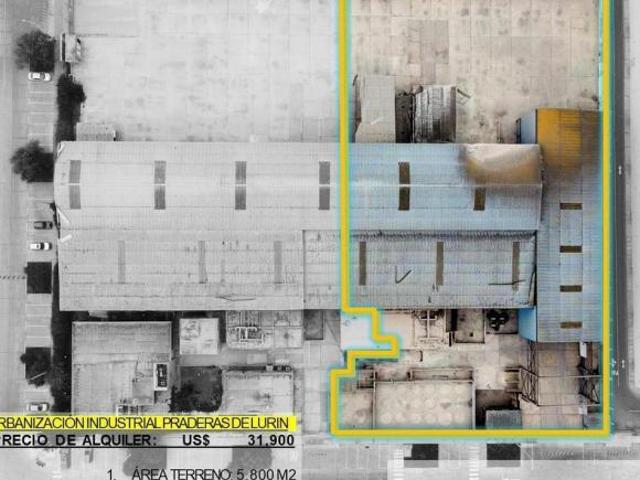 ¡Disponible Para Alquilar Solo 5,800 M²!