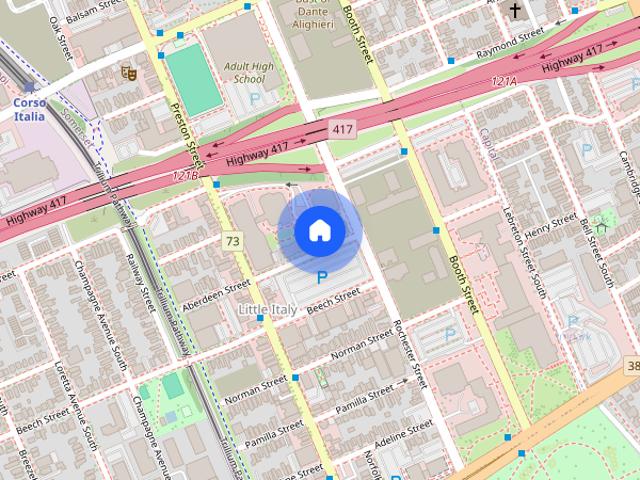Apartment for rent in Little Italy, Ottawa